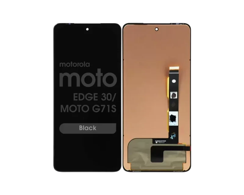Motorola Moto Edge 30 (2022) / Moto G71S (XT2225-2) OLED Assembly (BLACK) (Premium/Refurbished)